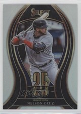 2021 Panini Select 25-Man Holo Prizm Nelson Cruz #25M-24 0c2