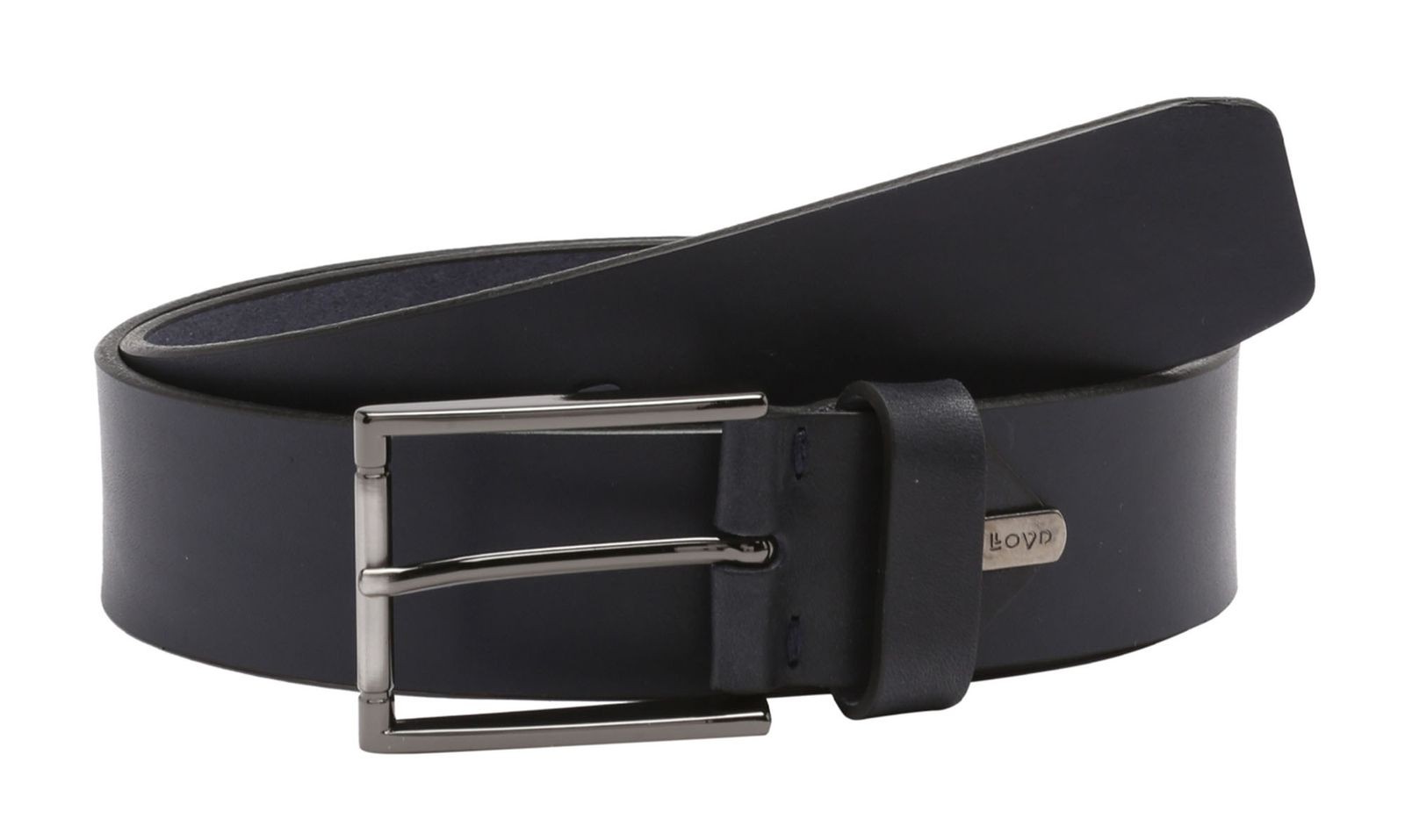 LLOYD Men´s Leather Belt 4.0 W80 Navy