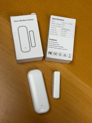 Tuya drahtloser Tür/Fenster Sensor Alarm SmartHome - Zigbee - Google Alexa komp.