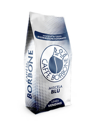 Caffè Borbone Blu Vending 1 kg Espressobohnen ( 65% Arabica + 35% Robusta)