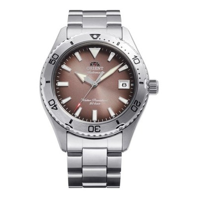 Automatikuhr ORIENT MAKO RA-AC0Q17Y30B Stahl Kupfer Sub 200mt