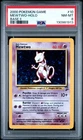 2000 POKEMON BASE SET 2 #10 MEWTWO-HOLO PSA 8