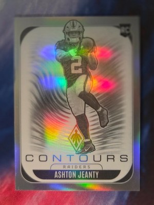 Panini Phoenix Contours #17 Ashton Jeanty   Rookie  Silver Holo