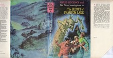 ALFRED HITCHCOCK & THREE INVESTIGATORS #19 SECRET OF PHANTOM LAKE UK w/DJ N-FINE