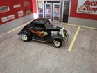 Hot Wheels Vintage Real Riders 3 Window '34 Ford White Hubs