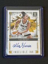 2025 Panini Impeccable WNBA #INK-KN Kia Nurse Indelible Ink Signatures #/99