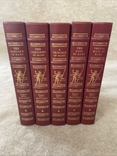 Easton Press John Carter Princess of Mars Edgar Rice Burroughs 5 vol NrMINT EE