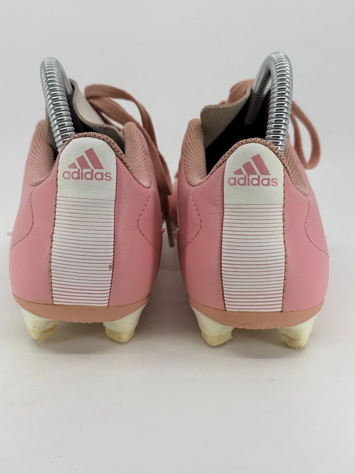 Adidas Goletto VIII FG J Jóvenes Niñas Botines de Fútbol Rosa GW6164 Talla 7 Zapatos Foto 3 de 4