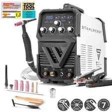 STAHLWERK Poste à souder AC/DC TIG 200 ST IGBT inverter de soudage à MMA 200A