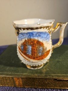 Kansas City City Hall 1891-1937 Souvenier Cup. Made In Germany