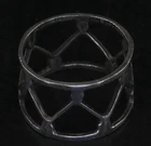 VTG Sterling Silver - MEXICO TAXCO Open Geometric Wide Band Ring Size 6.5 - 1.5g