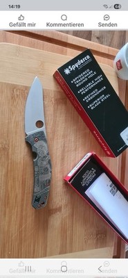 Spyderco SpydieChief gemoddet, Custom, Sammlermesser!