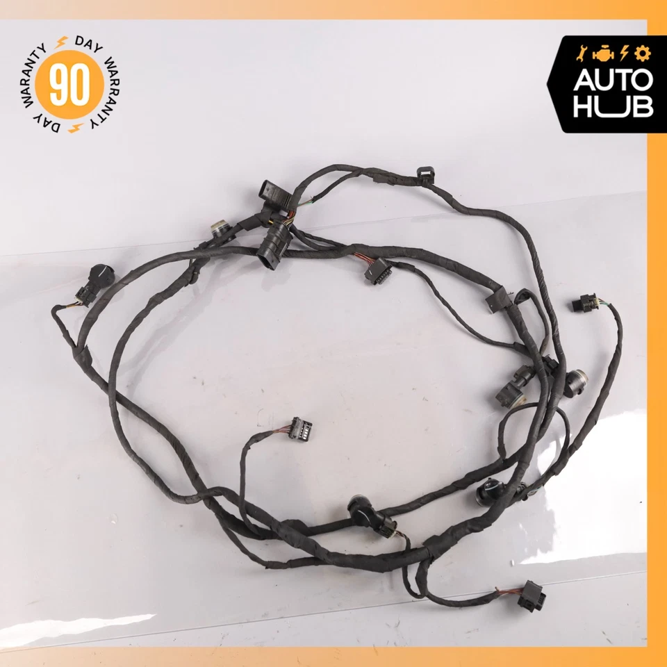 Arnés de cables de estacionamiento para parachoques trasero 14-17 Mercedes W222 S550 S600 PDC OEM Foto 2 de 4