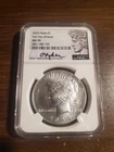 2023 Peace Silver Dollar First Day of Issue NGC MS70 David Ryder Signed