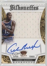 2013-14 Panini Preferred Silhouettes 30/49 Cedric Maxwell #319 Auto 3c7