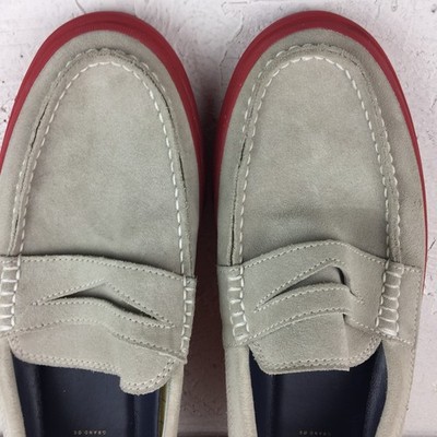 Cole Haan Pinch Maine Classic Beige Suede Loafers Men display picture 3