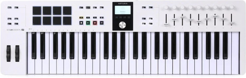 Arturia KeyLab Essential mk3 49-key Keyboard Controller - White