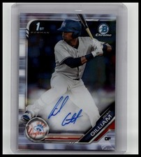 2019 Bowman Chrome #CPA-IG Isiah Gilliam Prospects Autographs
