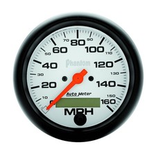 Autometer Gauge Speedo 3 38in. 160mph Elec. Program Wlcd Odo Phantom 5888 Autometer Gauge Speedo 3 38in. 160mph Elec. Program Wlcd Odo Phantom 5888