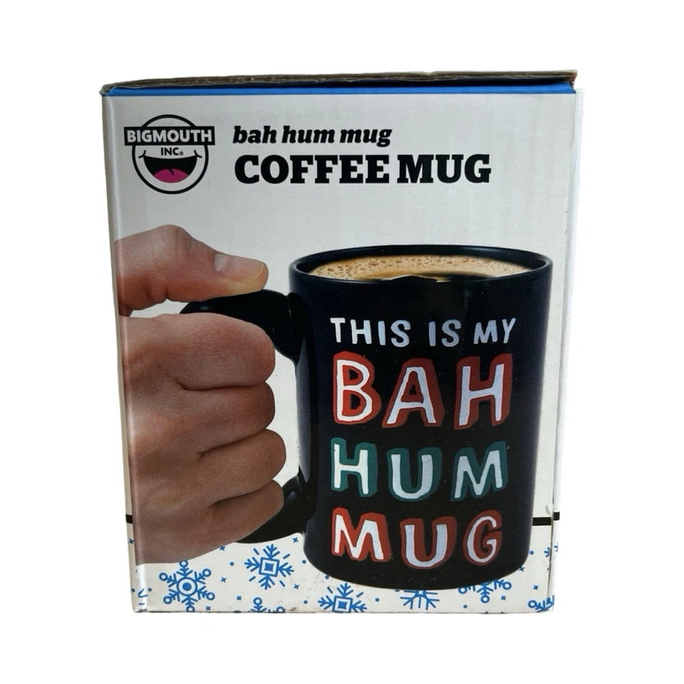 BigMouth Inc. -"Taza This is My Bah Hum" - 11 oz. Taza de café de Navidad Foto 4 de 4