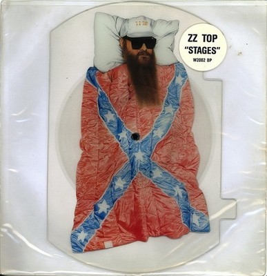 ZZ Top - Stages Shaped Picture Disc 7'' 1985 Warner Bros. NM