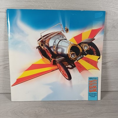 Chitty Chitty Bang Bang Programm mit Papier Modellauto Auszug London Palladium