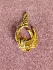 Vintage Signed Sphinx Gold