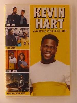 Kevin Hart Ride Along, Ride Along 2, Night School, What Now (DVD, 4-film) - K10