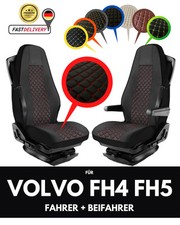 LKW Sitzbezüge passend für Volvo FH4 FH5 SET 1+1 Fahrer Beifahrer Truck Zubehör