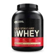 Optimum Nutrition Gold Standard 100% Whey - Vanilla Ice Cream (73 Servings) 5lb