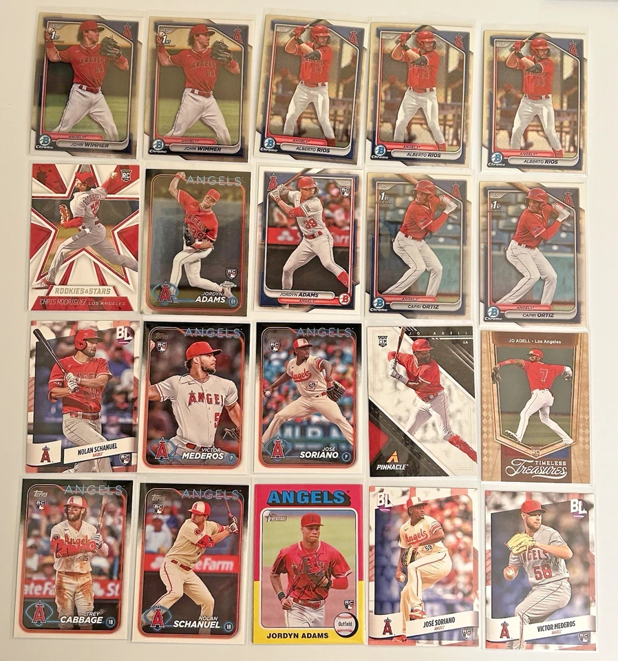 Los Angeles Angels (90) Card Lot- RCs, Inserts & Parallels Ohtani, Trout & More - Image 3 of 4