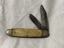 WARD'S STOCKMAN CATTLE PUNCH FOLDING POCKET KNIFE RESTORATION/PARTS