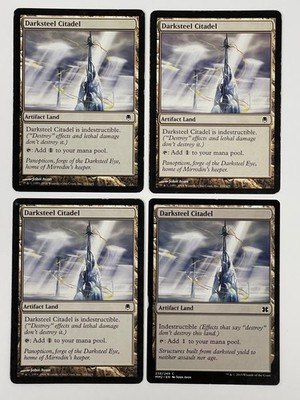 Darksteel Citadel x4 MTG Magic the Gathering English Darksteel (3) HP (1) MP