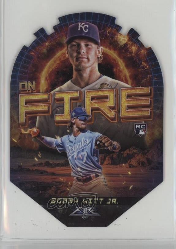 2022 Topps Fire En Fuego Bobby Witt Jr #EF-29 0ny1