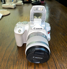 Canon EOS Rebel SL3 White DSLR 24.2MP w/ EF-S 18-55mm IS STM f/4.5-5.6