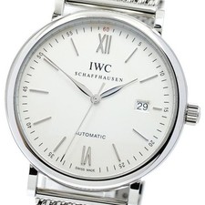 IWC SCHAFFHAUSEN PORTOFINO IW356505 40mm SS Silver Dial Automatic Date #C462 7