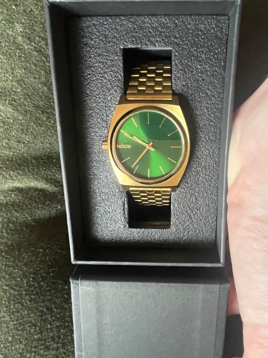 Nixon Time Teller Men's Green Dial Watch A045-1919-00 for sale