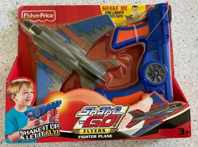 Fisher Price Shake N Go Flyers Fighter Plane 2006 New In Package Airplane Toy