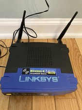 LINKSYS WRT54G V8 Wireless-G Broadband Router 2.4 GHz 54 Mbps With Adapter Works