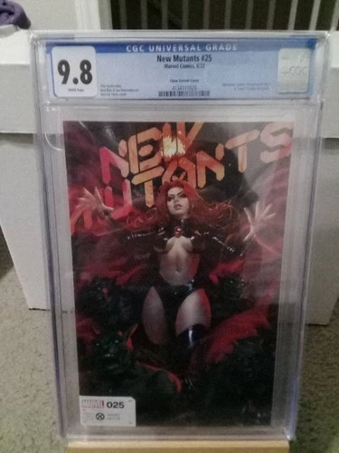 NEW MUTANTS #25 CGC 9.8 DERRICK CHEW Traded  VARIANT Cvr 2022 Graded Comic New