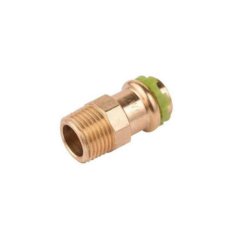 Raccord de transition cuivre droit SUDOPRESS FM 14XR1 2 AALBERTS IPS 6671909 - Photo 1/1