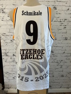 Itzehoe Eagles Basketball sign. Trikotsatz (Jersey Hose) LUCIEN SCHMIKALE #9
