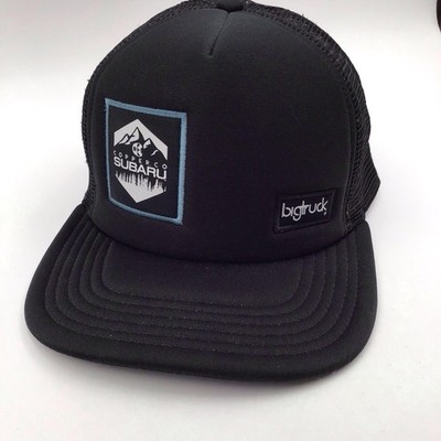 Subaru Copper Colorado Trucker Hat By Bigtruck Black Snapback
