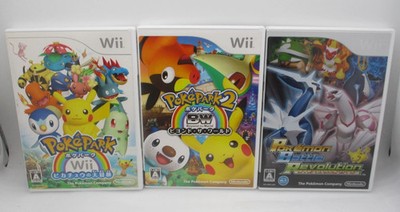 Poke Park Wii & Pokemon Battle Revolution 3er Set Wii Japan Import