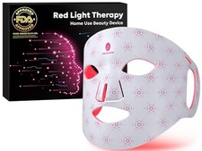 PHOTONSTAR RED LIGHT THERAPY FOR FACE, PORTABLE LED FACE MASK LIGHT THERAPY