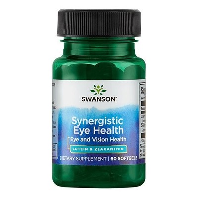 Lutein und Zeaxanthin für die Augen SWANSON, 60 Kapseln