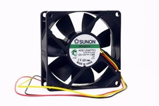 SUNON KDE1208PTV1 Cooling Fan DC12V 1.9W 80 80 25mm Motherboard 3-Pin/3-Wire