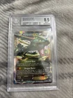 Pokemon 2012 Black & White Rayquaza EX Dragons Exalted Beckett 8.5 NM-MT