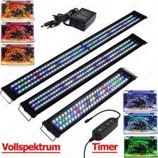 NEU 30-115cm RGB LED Aquarium mit Timer Lampe...