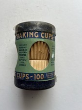 Vintage Unopened Sayford Paper Cupcake Baking Cups 100 Count